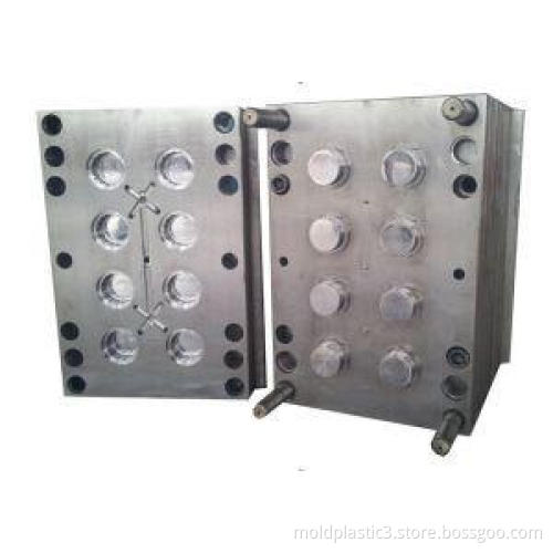 Plastic Injection 8 Cavities Cold Runner Mold External Safe